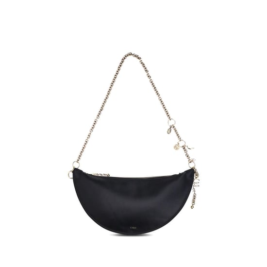 Bolso de hombro Chloé de piel de ternera negra Bos Taurus - Image 1