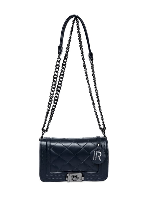 Isabella Rhea Azul Bolso de cuero - Image 1