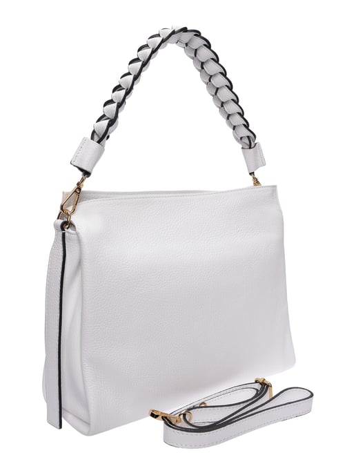 Luisa Vannini Blanco Bolso de cuero - Image 2