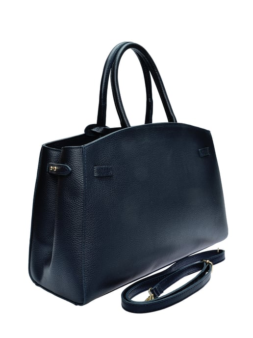 Anna Luchini Azul Bolso de cuero - Image 2