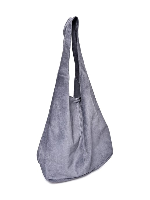 Anna Luchini Grey Bolso de cuero - Image 2