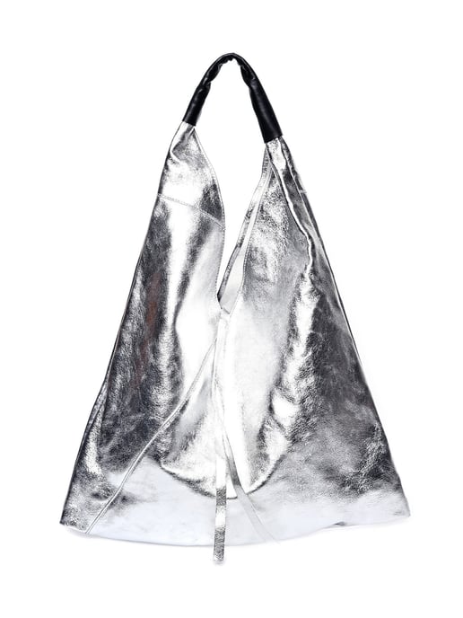 Isabella Rhea Plata Bolso de cuero - Image 1