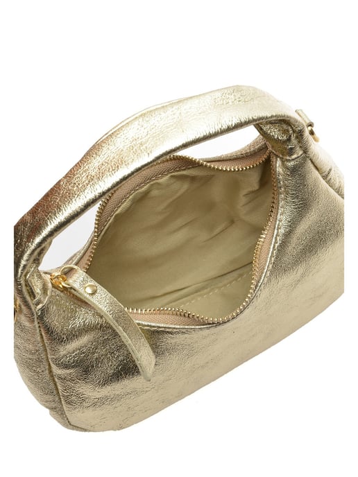 Anna Luchini Oro Bolso de cuero - Image 4