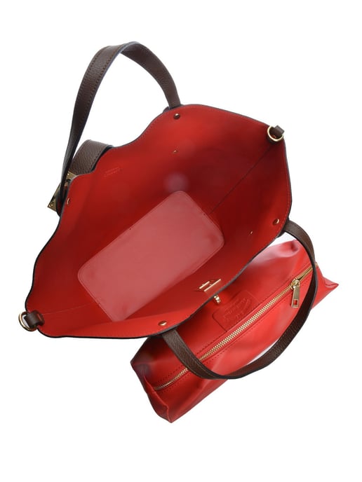 Isabella Rhea CHOCOLATE Bolso de cuero - Image 4