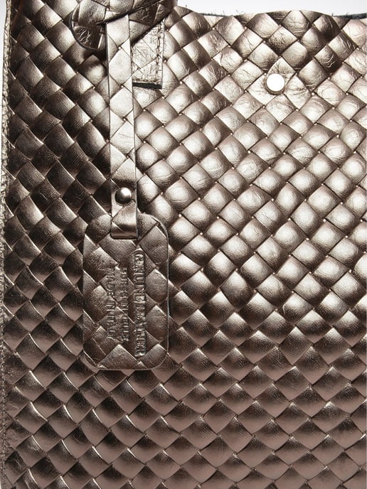 Anna Luchini Bronce Bolso de cuero - Image 3