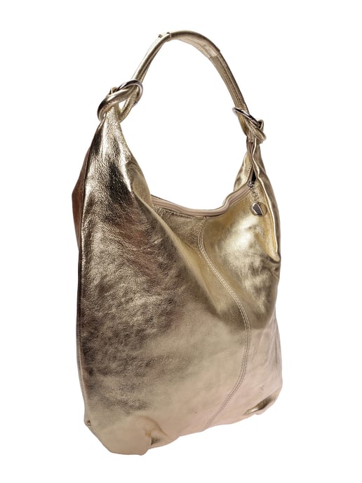 Anna Luchini Oro Bolso de cuero - Image 2