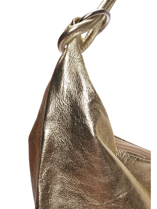 Anna Luchini Oro Bolso de cuero - Image 3