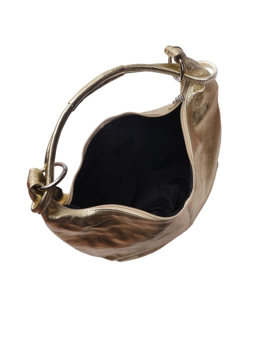Anna Luchini Oro Bolso de cuero - Image 4
