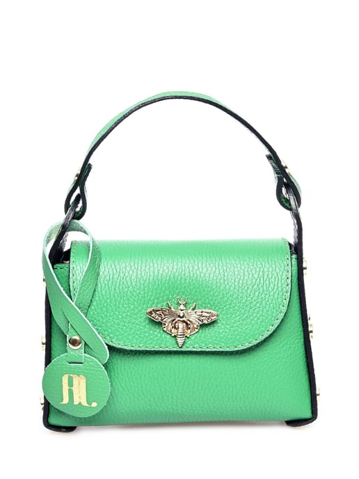 Anna Luchini Verde Bolso de cuero - Image 1