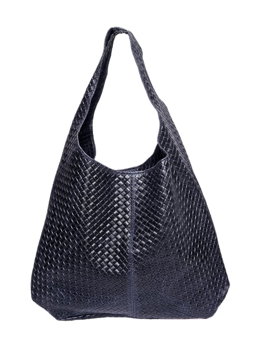Luisa Vannini AZUL Bolso de cuero - Image 1