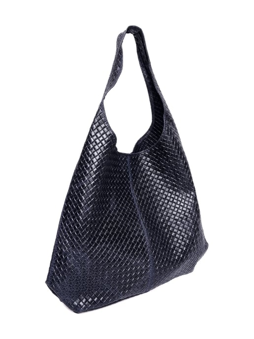 Luisa Vannini AZUL   Bolso de cuero - Image 2