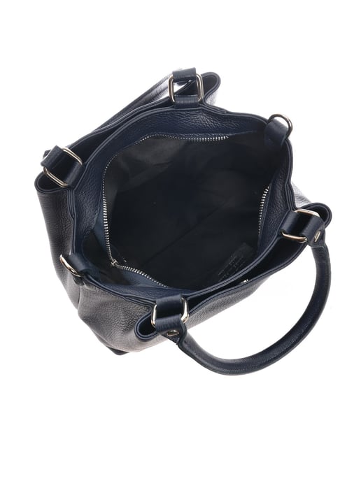 Roberta M Azul Bolso de cuero - Image 4