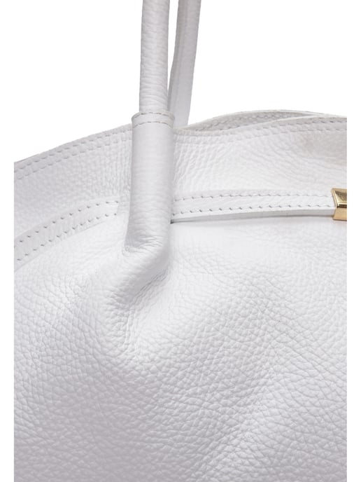 Isabella Rhea Blanco Bolso de cuero - Image 3