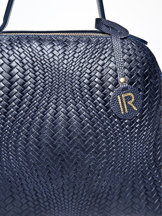 Isabella Rhea Azul Bolso de cuero - Image 3