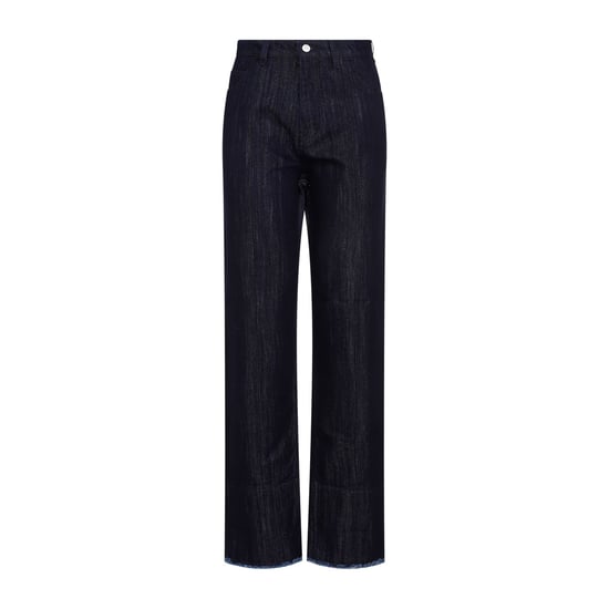 Jeans Tapered de Cintura Alta Cortos - Image 1