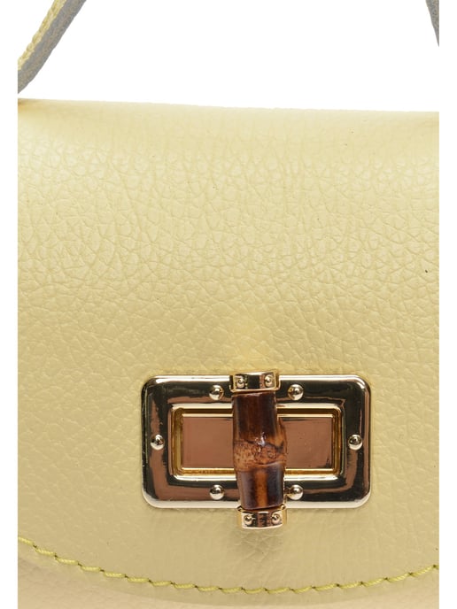 Anna Luchini Amarillo Bolso de cuero - Image 3