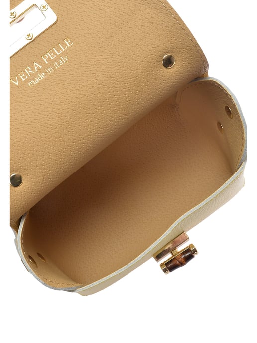 Anna Luchini Amarillo Bolso de cuero - Image 4