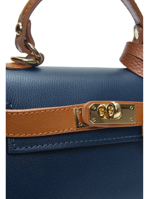 Isabella Rhea Bicolor Bolso de cuero - Image 3