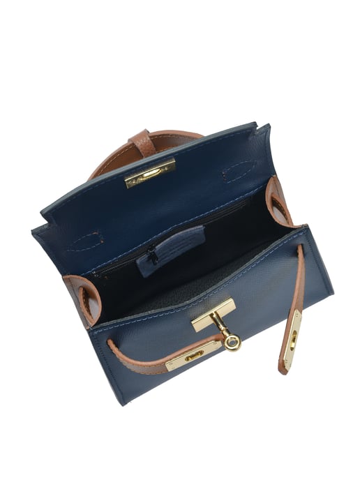 Isabella Rhea Bicolor Bolso de cuero - Image 4