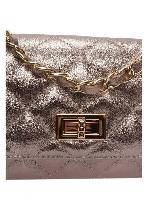 Luisa Vannini Bronce Bolso de cuero - Image 3