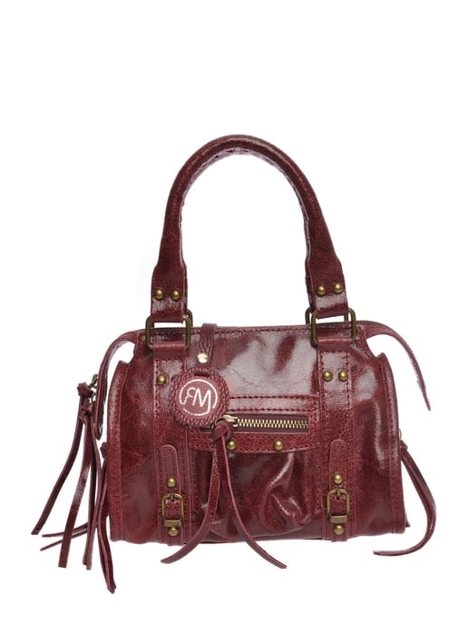 Roberta M Violet Bolso de cuero - Image 1