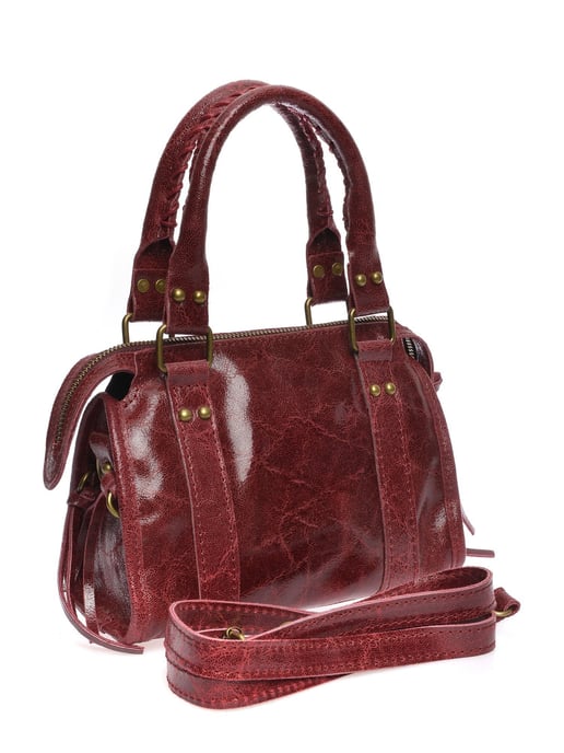 Roberta M Violet Bolso de cuero - Image 2