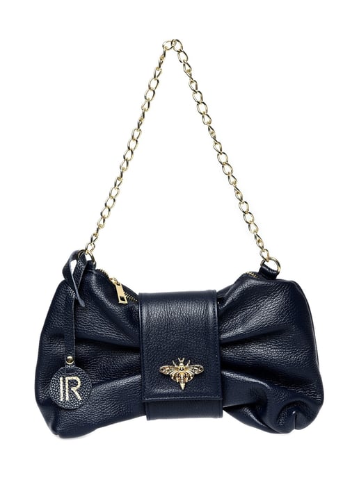 Isabella Rhea Azul Bolso de cuero - Image 1