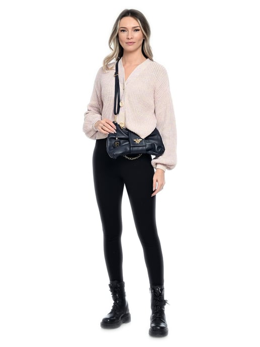 Isabella Rhea Azul Bolso de cuero - Image 5