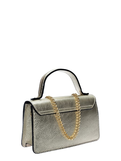Isabella Rhea Oro Bolso de cuero - Image 2