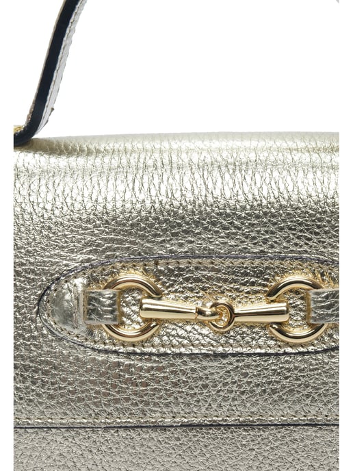 Isabella Rhea Oro Bolso de cuero - Image 3