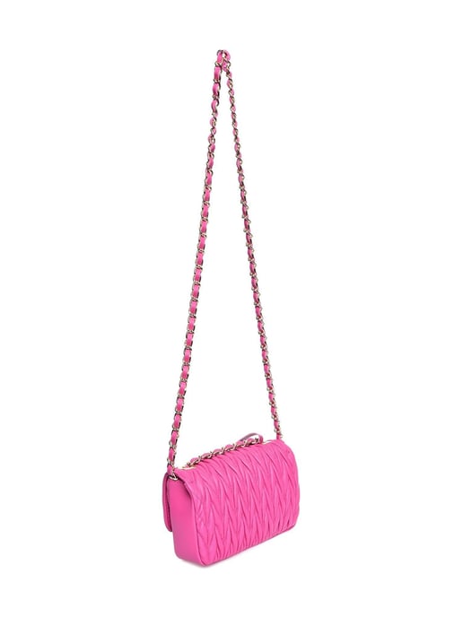 Luisa Vannini Fucsia Bolso de cuero - Image 2