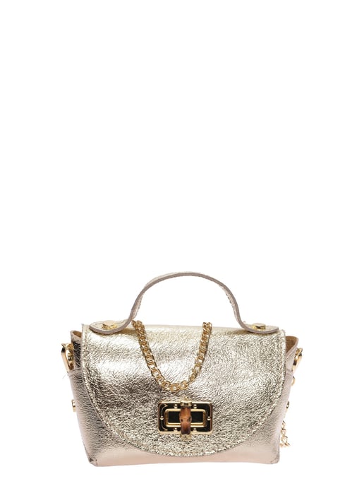 Roberta M Oro Bolso de cuero - Image 1