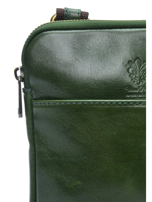 Anna Luchini Verde Bolso de cuero - Image 3