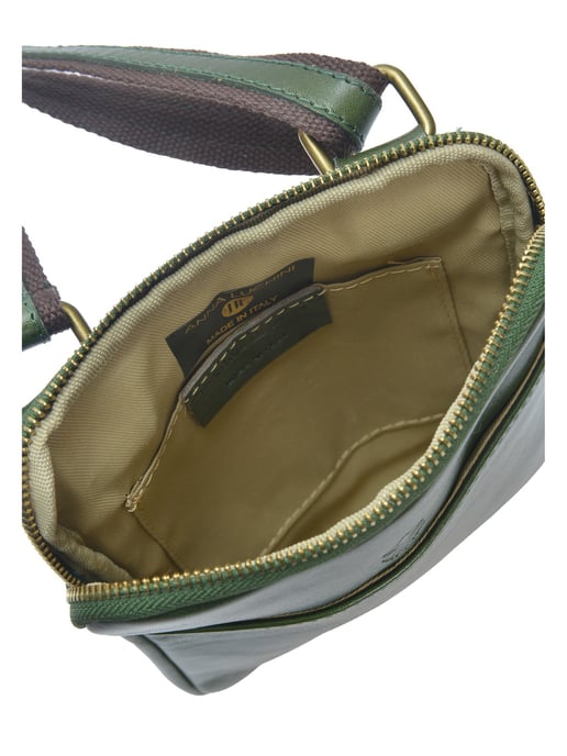 Anna Luchini Verde Bolso de cuero - Image 4