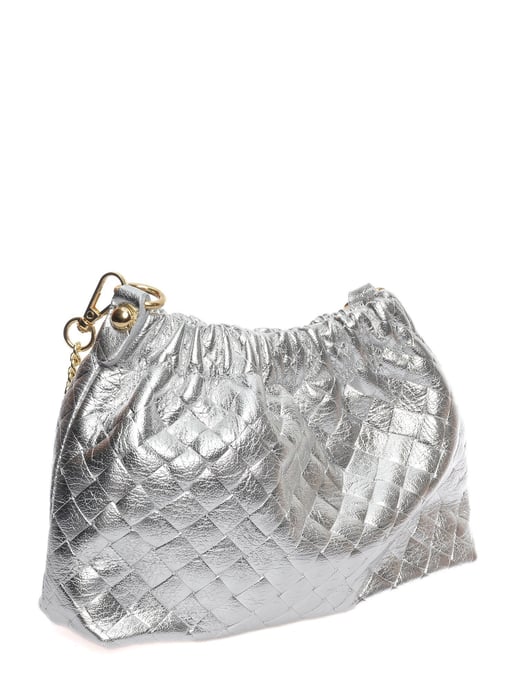 Anna Luchini Plata Bolso de cuero - Image 2