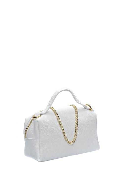 Isabella Rhea Blanco Bolso de cuero - Image 2