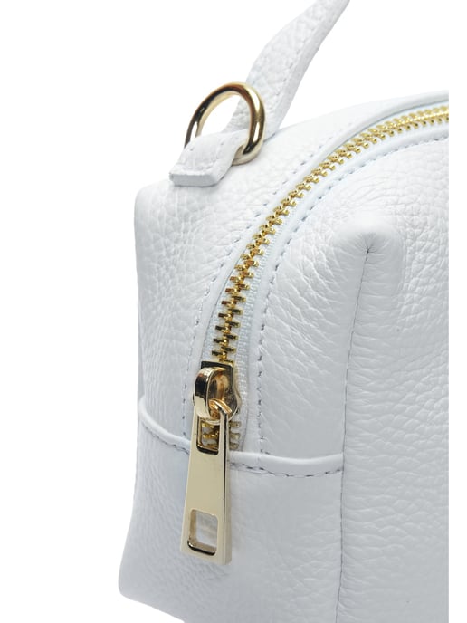 Isabella Rhea Blanco Bolso de cuero - Image 3
