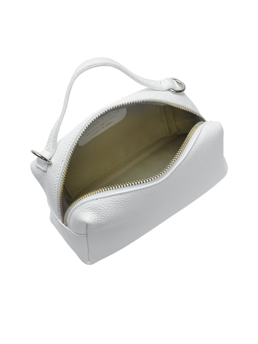 Isabella Rhea Blanco Bolso de cuero - Image 4