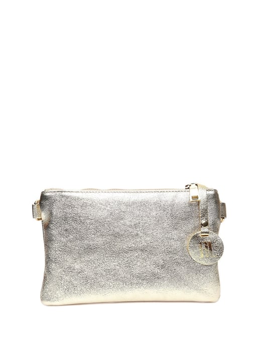 Anna Luchini Oro Bolso de cuero - Image 1