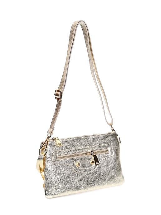 Anna Luchini Oro Bolso de cuero - Image 2