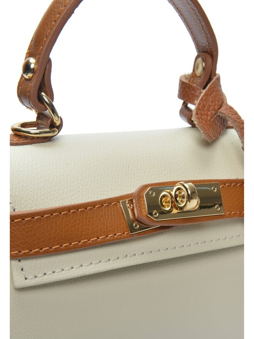 Isabella Rhea Bicolor Bolso de cuero - Image 3