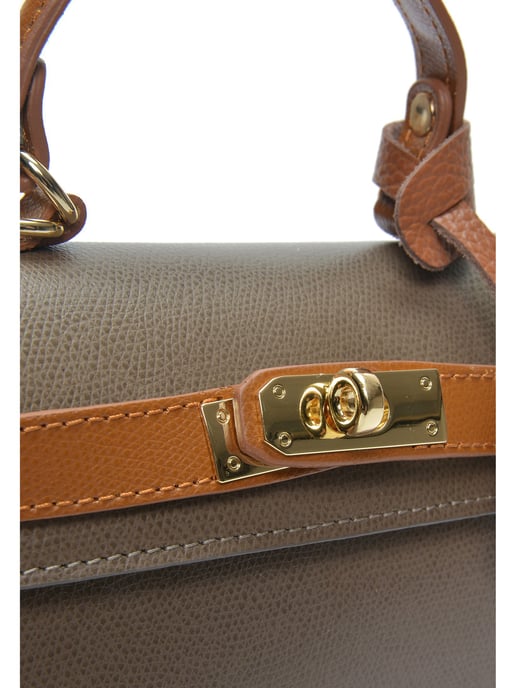 Isabella Rhea Bicolor Bolso de cuero - Image 3