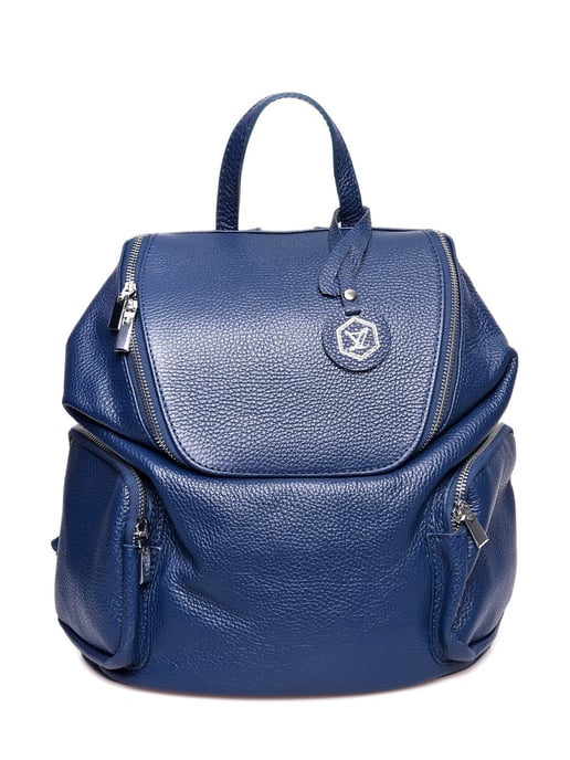 Luisa Vannini Azul Bolso de cuero - Image 1