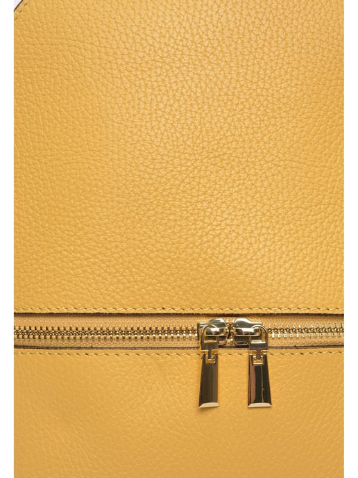 Isabella Rhea Amarillo Bolso de cuero - Image 3