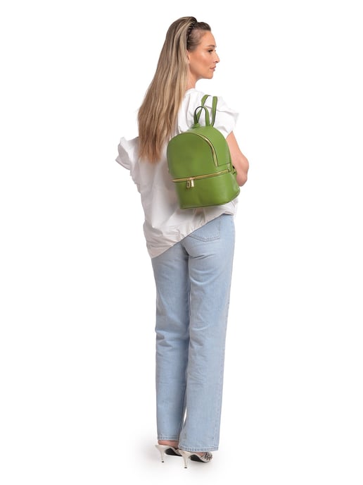 Isabella Rhea Verde Bolso de cuero - Image 5