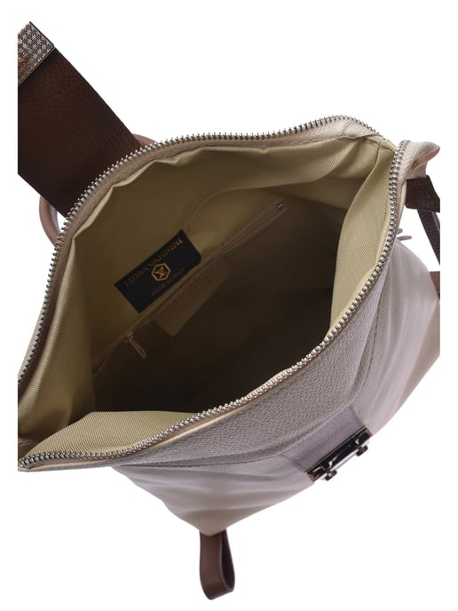 Luisa Vannini Bicolor Bolso de cuero - Image 4