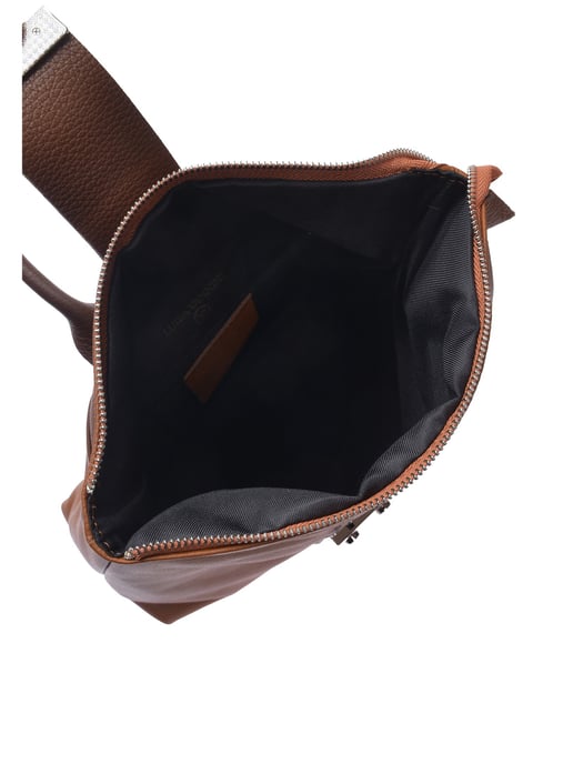 Luisa Vannini Bicolor Bolso de cuero - Image 4
