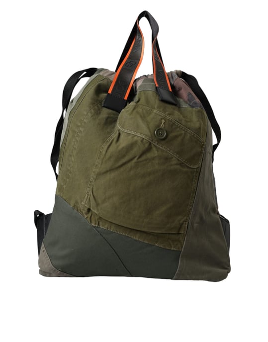 Mochila de Parcheo Verde Militar Dolce & Gabbana - Image 4