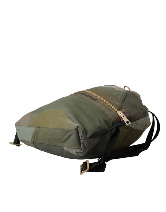 Mochila de Parcheo Verde Militar Dolce & Gabbana - Image 6