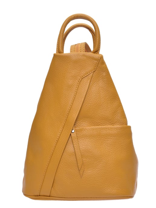 Isabella Rhea Mostaza Bolso de cuero - Image 1